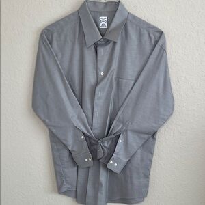 Pronto Uomo Classic Gray Dress Shirt